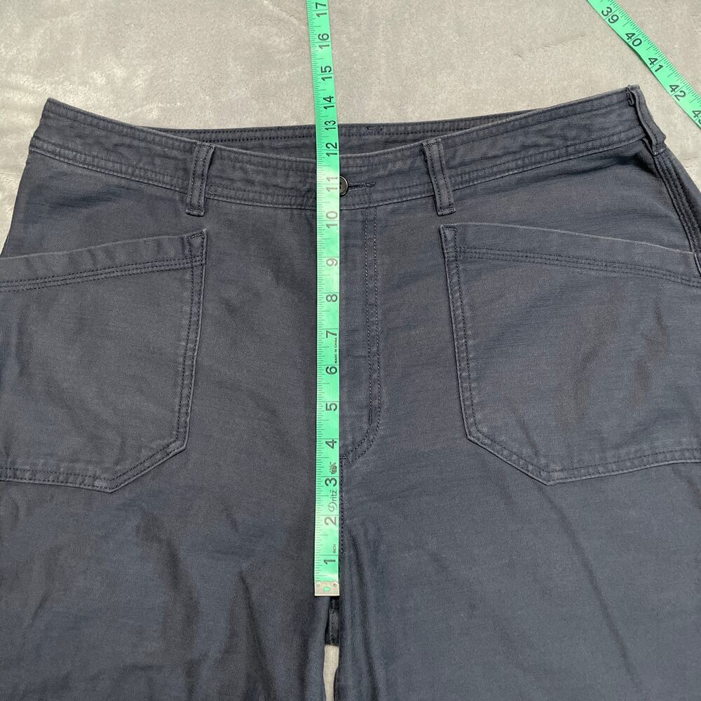 Patagonia Pants Womens 14 Organic Cotton Slub Woven Wide Leg Casual - Picture 9 of 11